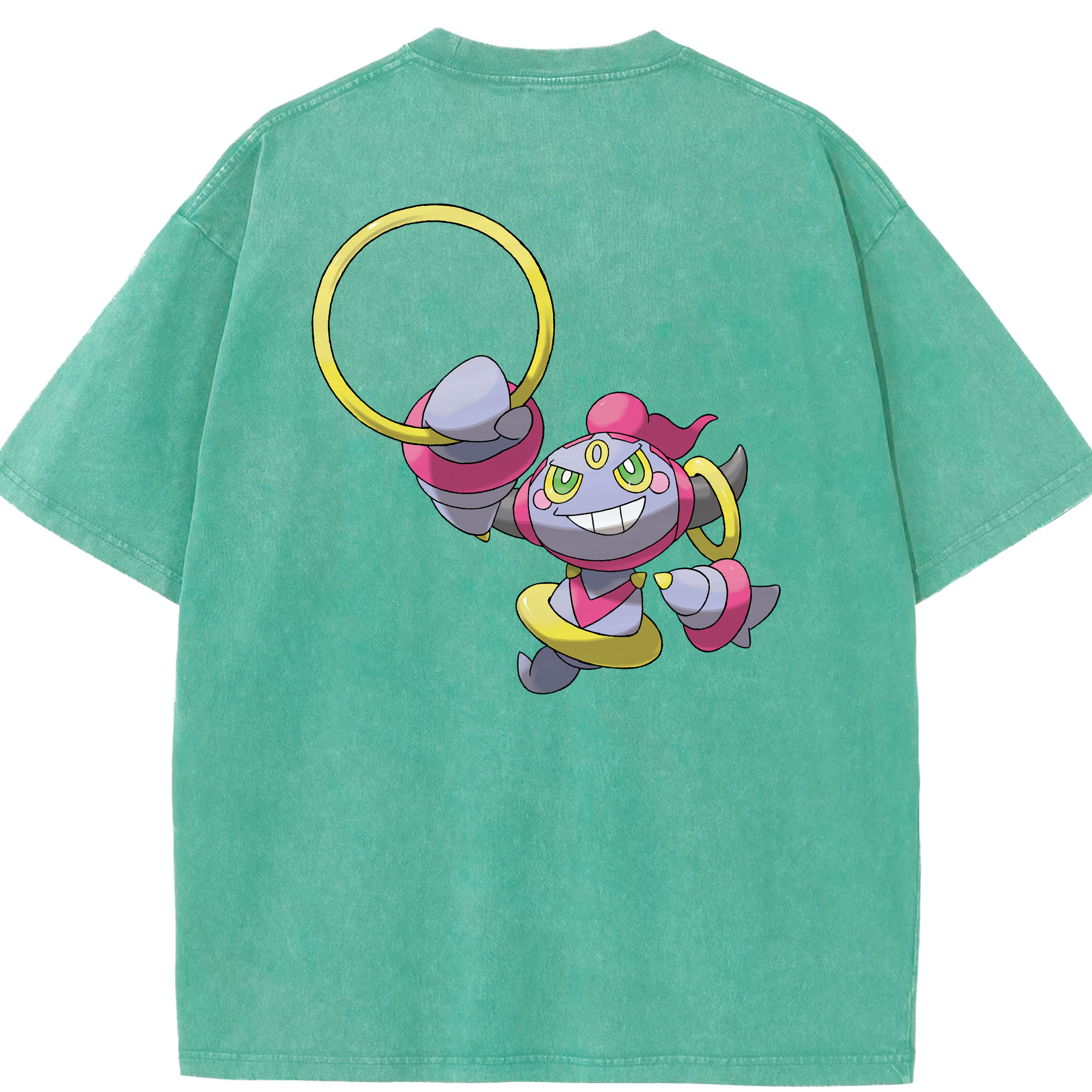 （画像用） ポケットモンスター Pokémon 綿100% ヴィンテージ風 半袖Tシャツ（背面プリント）